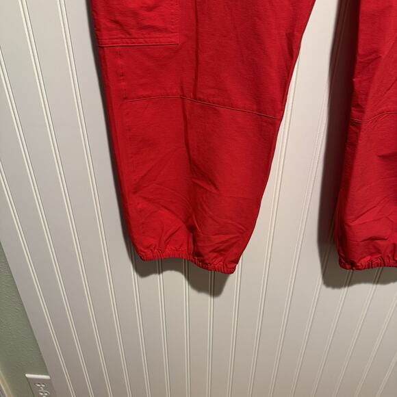 Cabi Red Quantum Cargo Jogger Pants Size Large - Picture 4 of 7